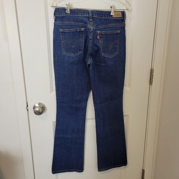 Levi's 515 Bootcut Jeans Women's Size 6 Medium Wash 30" Inseam Great Condition - Picture 1 of 6